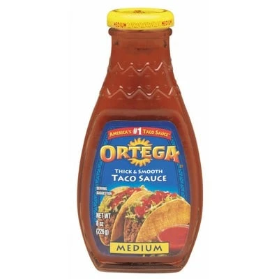 ORTEGA TACO SAUCE-MEDIUM 8OZ