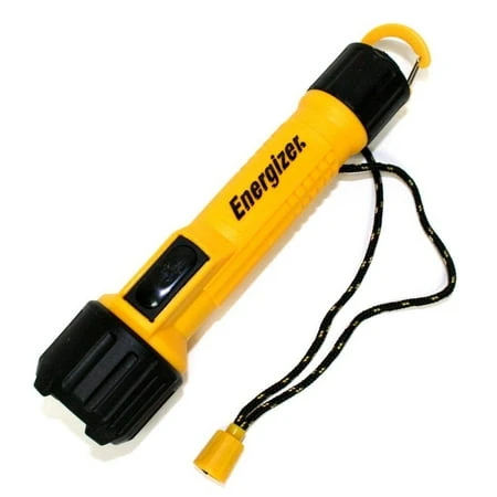 05530 Yellow & Black 2 Led Industrial Impact Resistant Contractor Flashlight