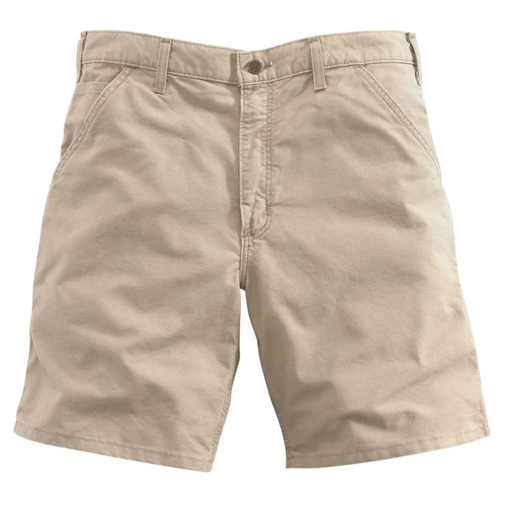 Men's Regular 32 Tan Cotton Utility Work Shorts B144