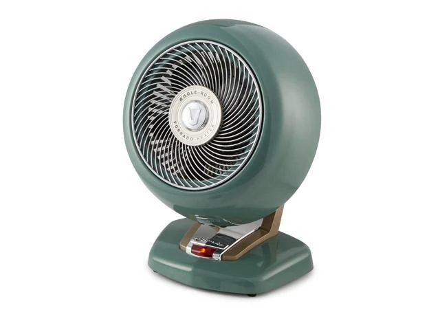 Vheat Green Whole Room Vintage Electric Heater - Portable Metal Design