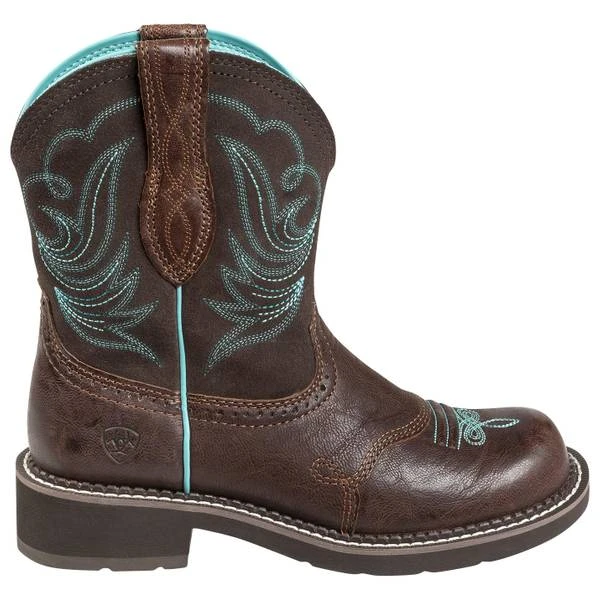 Women's Fatbaby Heritage Dapper Western Cowboy Boots - Royal Chocolate - Size 7 M