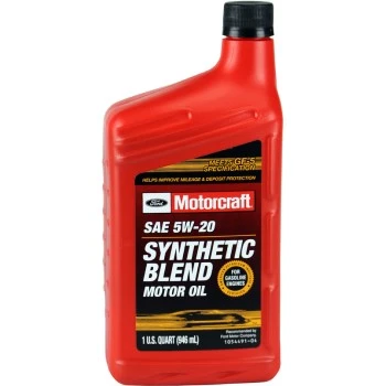 Synthetic Blend Motor Oil, 5w20, 1 Quart