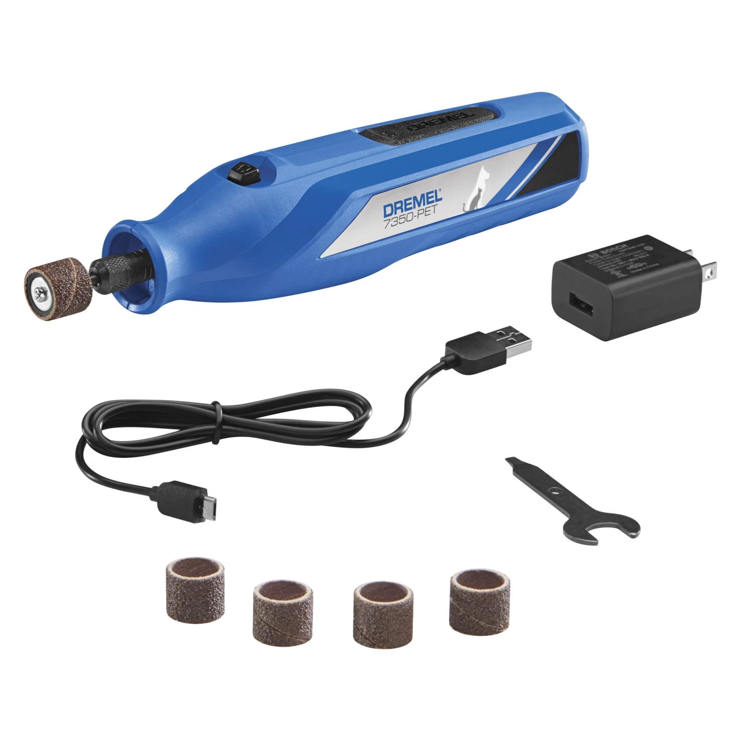 4v Cordless Rotary Tool Kit For Pet Grooming And Light-duty Tasks