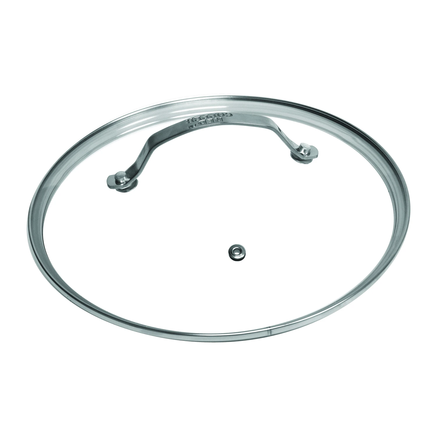 12 Inch Clear Glass And Stainless Steel Lid For Fry Pans