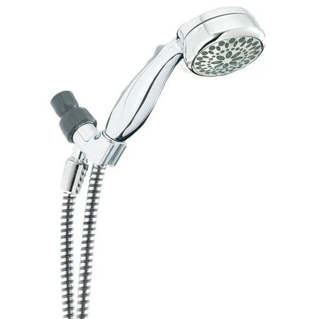 75700 Hand-held Shower Head With 7 Spray Settings In Chrome Finish