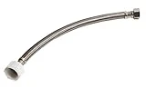 Stainless Steel Toilet Supply Line 3/8 Fip X 7/8 Ballcock X 12 Inch