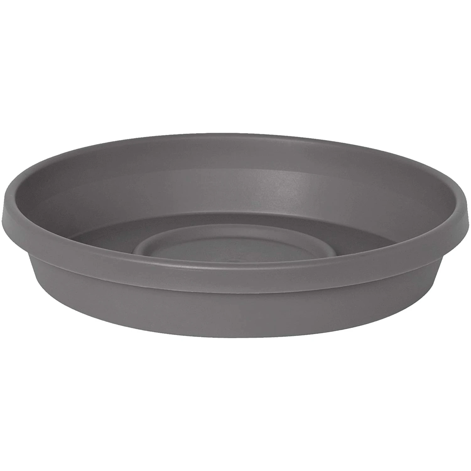 Terra 20 In. Charcoal Plastic Plant Saucer For 17-24 In. Planters