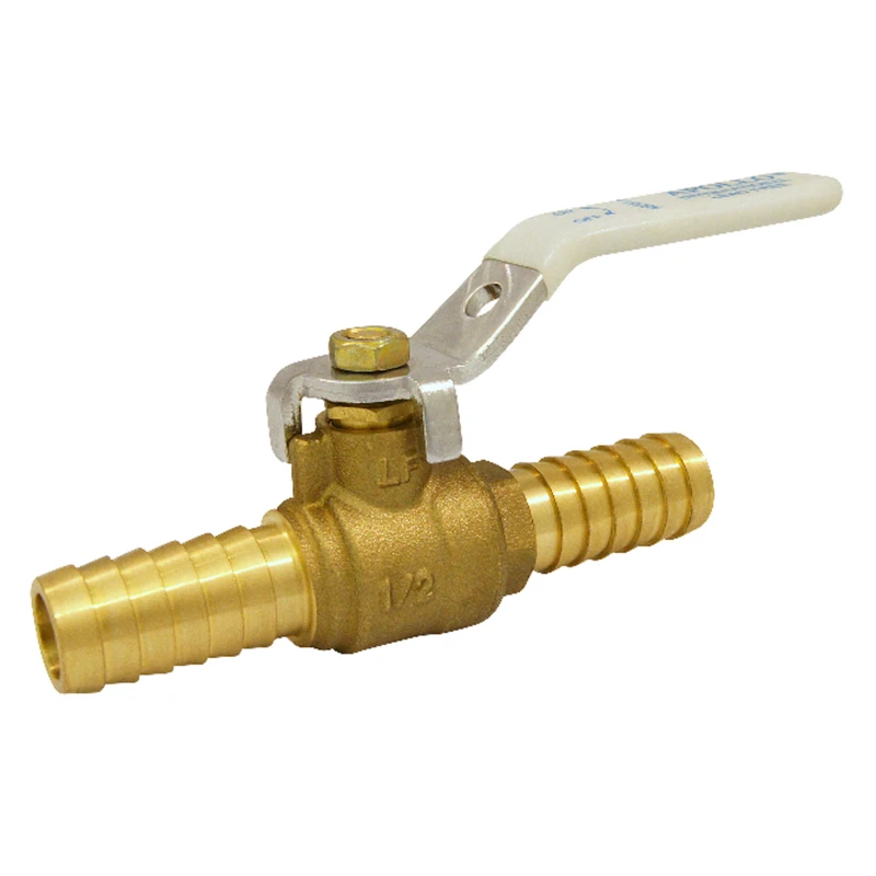 1/2 In. Brass Compression Irrigation Ball Valve Standard Port - Model Polyv12