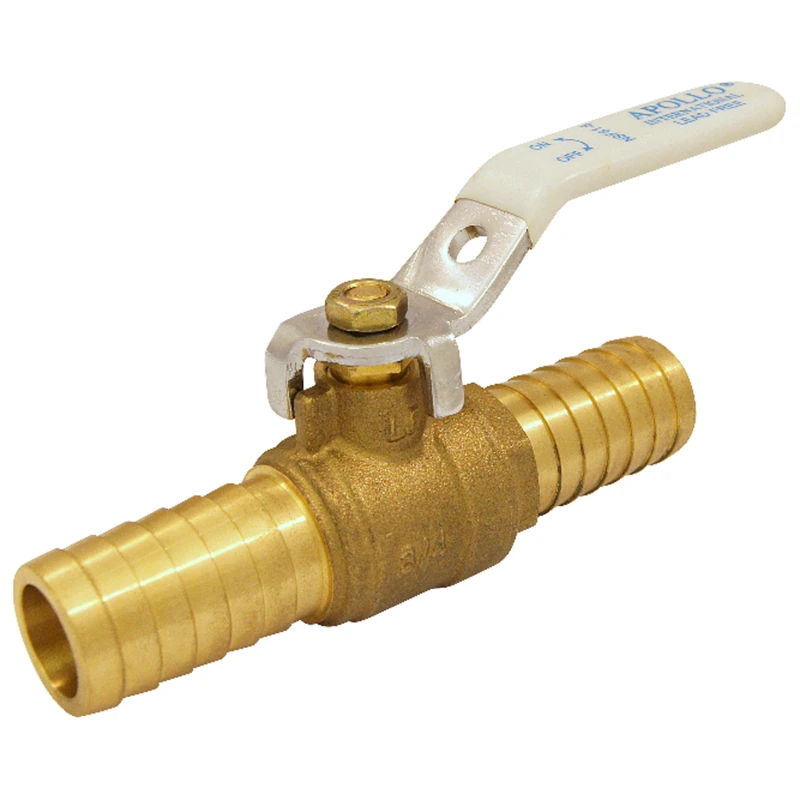 3/4 In. Brass Compression Irrigation Ball Valve Standard Port - Model Polyv34
