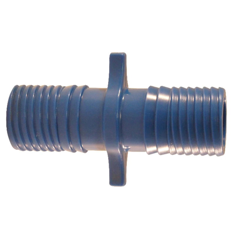 Apollo Blue Twister 1 in. Insert in to X 1 in. D Insert Acetal Coupling 1 pk