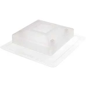 Duraflo 5950c Shedlight Translucent In-roof Vent, 50 Square Inch, Ideal For Sheds