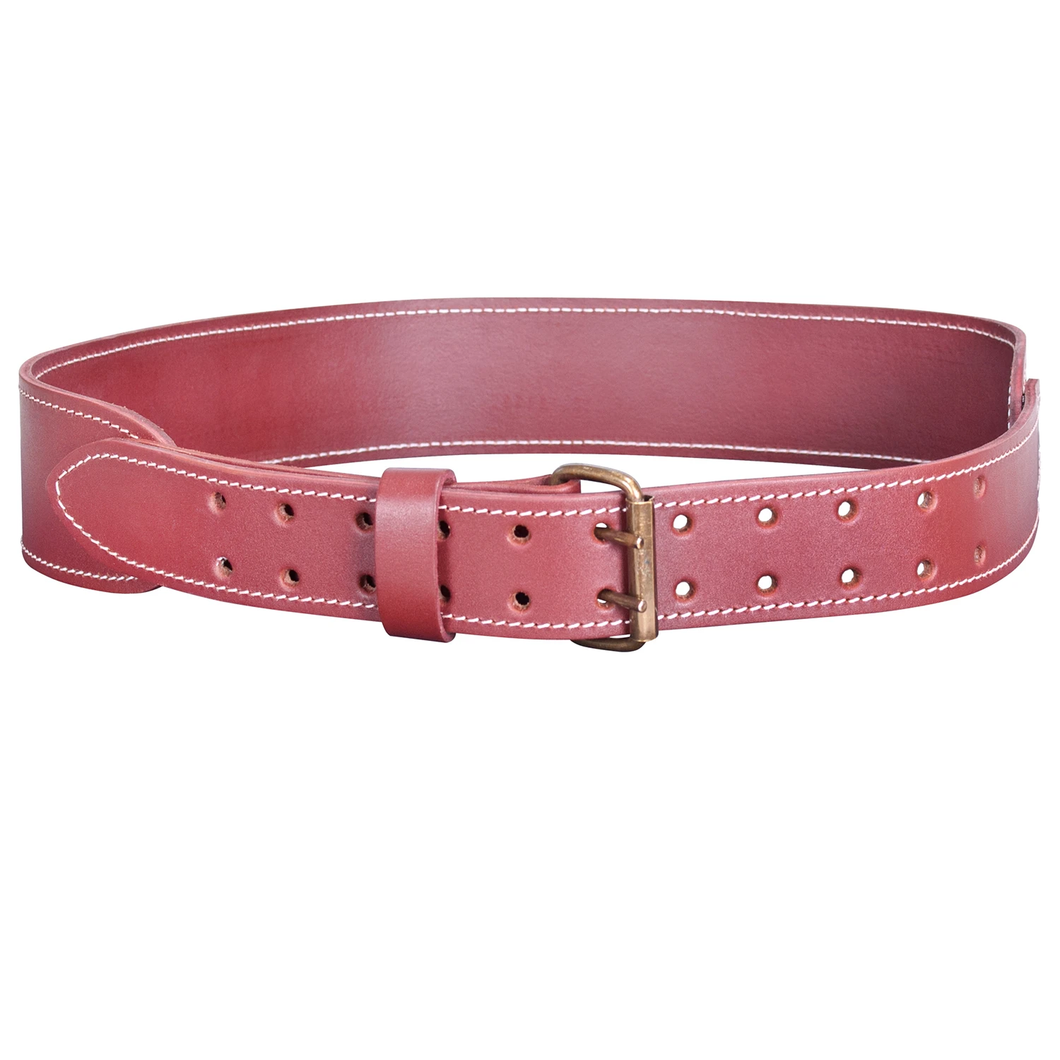 Clc Signature Elite Leather Tapered Work Tool Belt 40-52 In. L X 3 In. H Brown L/xl