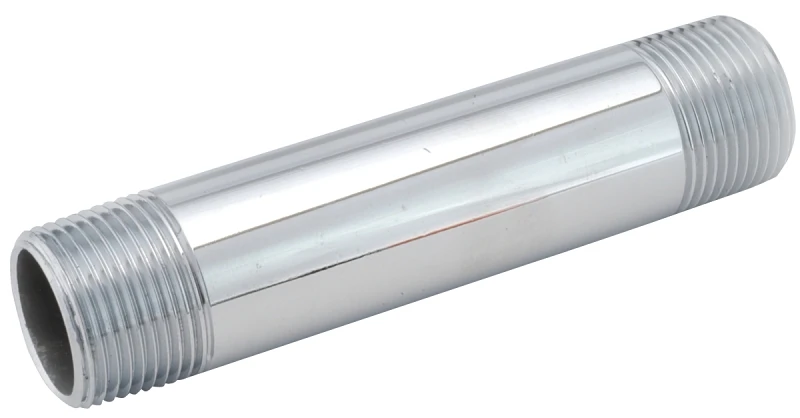 Chrome Plated Pipe Nipple 1/2 In X 2-1/2 In Mpt Connection