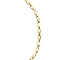 Brass Plated Plumber Chain, 1/0 Gauge, 10 Feet Long, 35 Pound Load Capacity