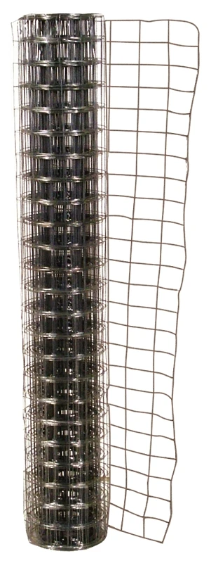 10152614 Galvanized Welded Garden Fence, 50 Ft L X 48 In H, 16 Gauge