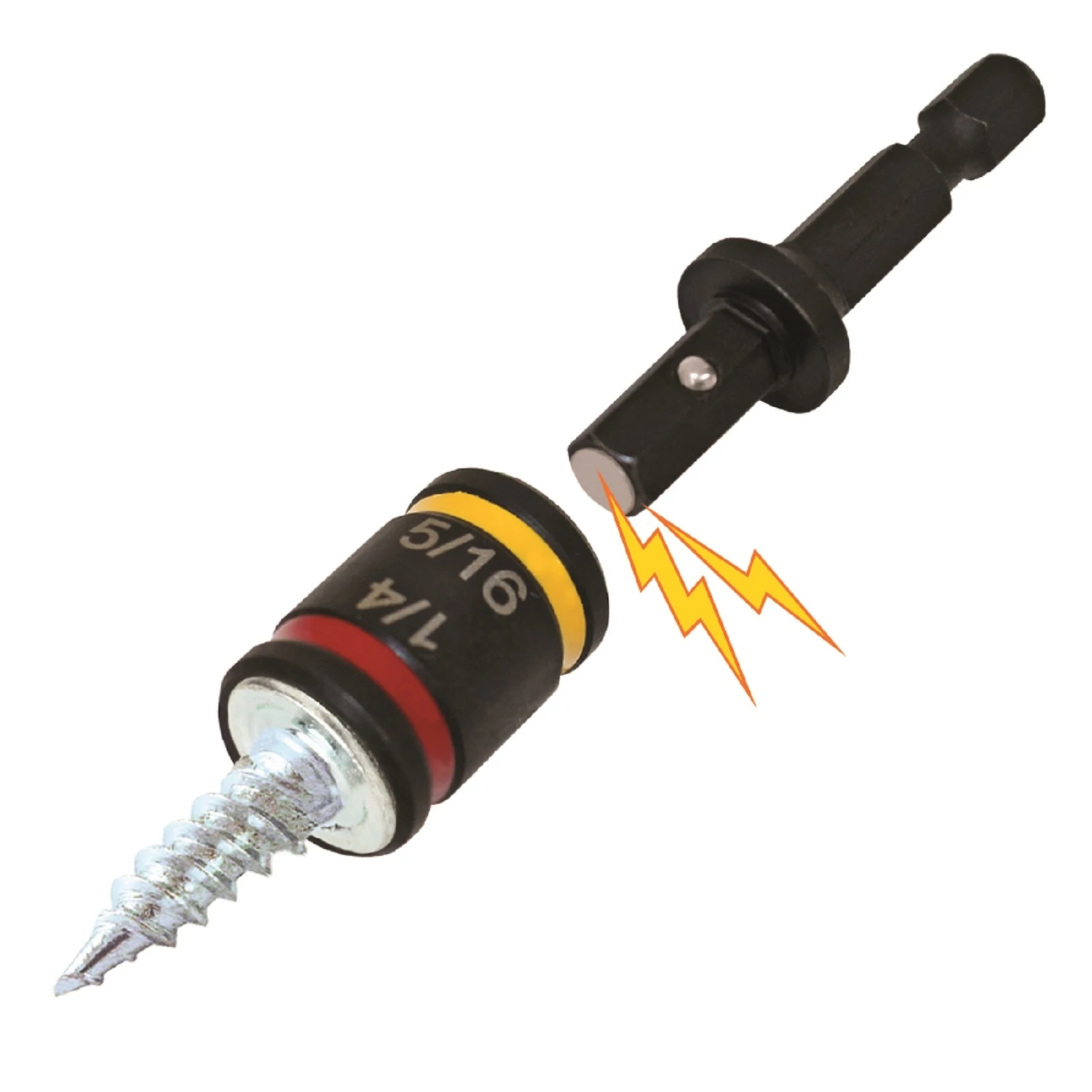 C-rhex 1/4 And 5/16 In. Reversible Magnetic Hex Nut Driver 2 In. Length