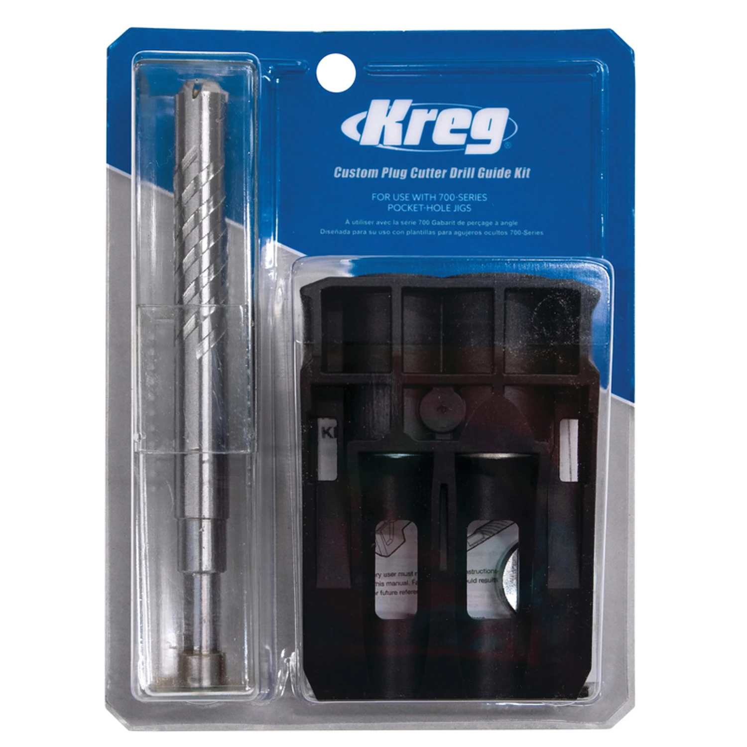 Custom Plug Cutter Drill Guide Kit 3 Piece Set For Woodworking