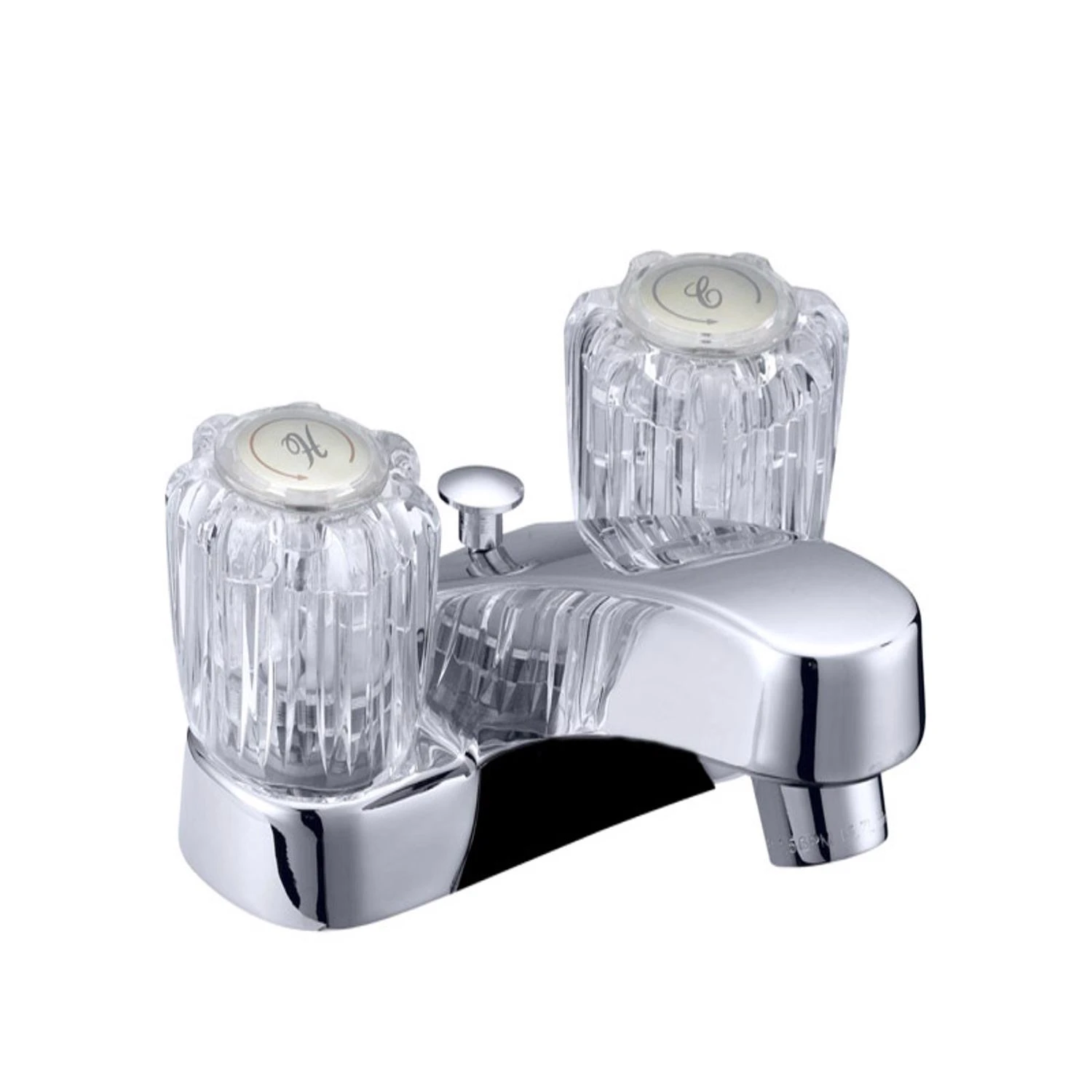 Chrome Two-handle Bathroom Sink Faucet 4 In. Model 0134120cp