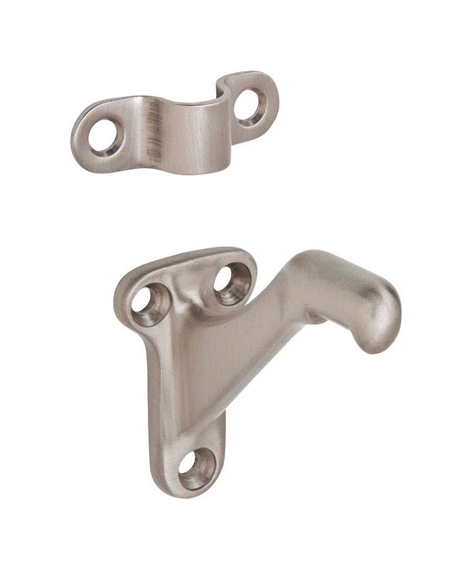 Aluminum Handrail Bracket 059a15 Satin Nickel Finish Traditional Style