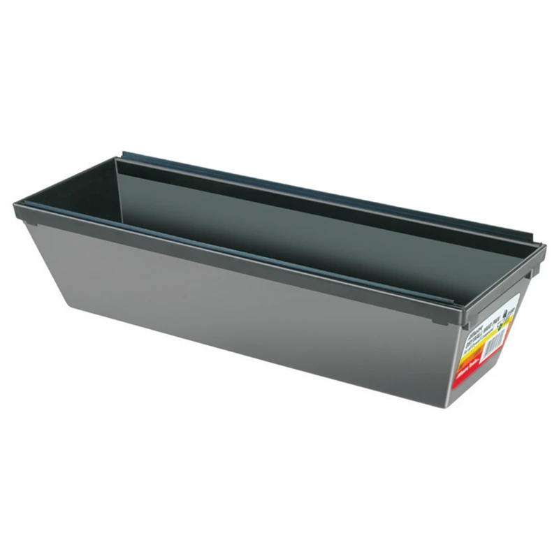Allway Polypropylene Mud Pan 3.5 in. W X 14 in. L Allway Polypropylene Mud Pan 3.5 in. W X 14 in. L