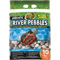 Aquatic River Pebbles For Aquatic Turtle Habitats, 10 Lbs.