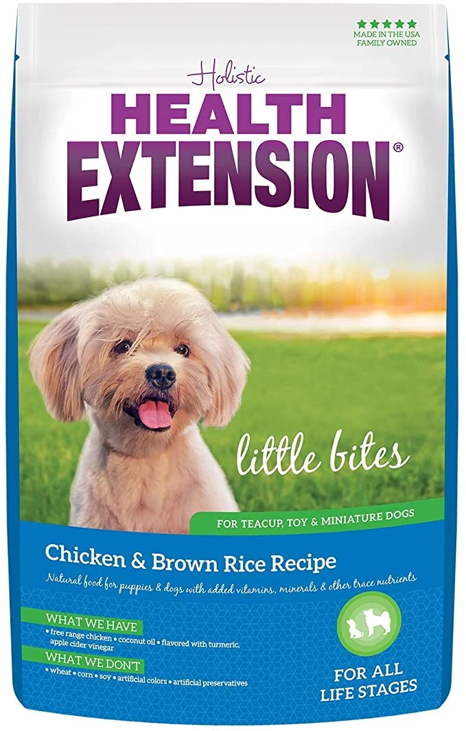 Little Bites Adult Chicken & Brown Rice Dry Dog Food, 10 Lb