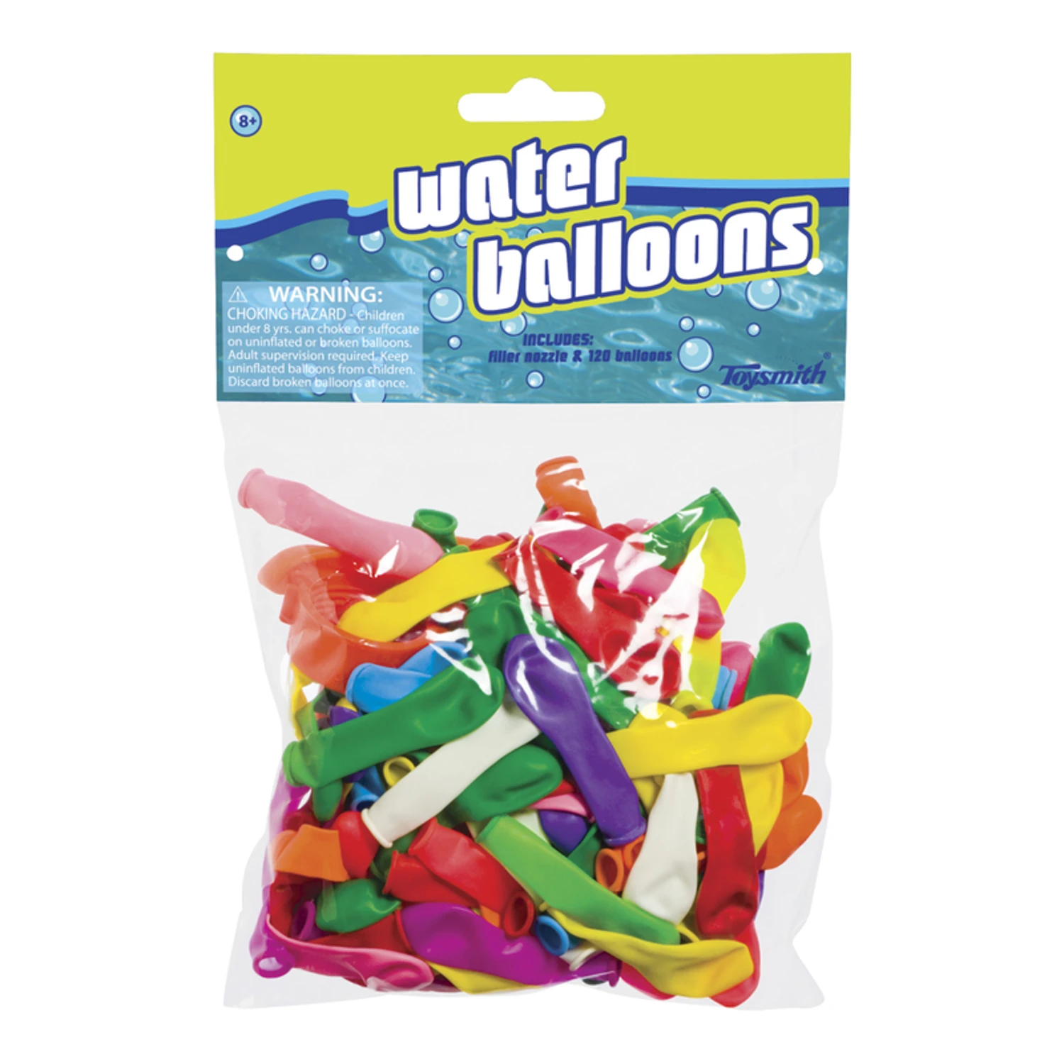 Hydrotech Water Balloons Assorted Colors 120 Pieces For Endless Fun