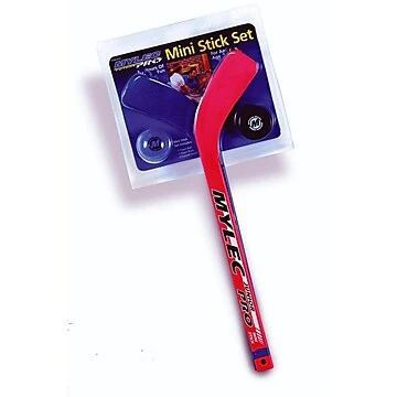 Mini Knee Hockey Stick Set - Little Kids Style 012-green/neon - One Size