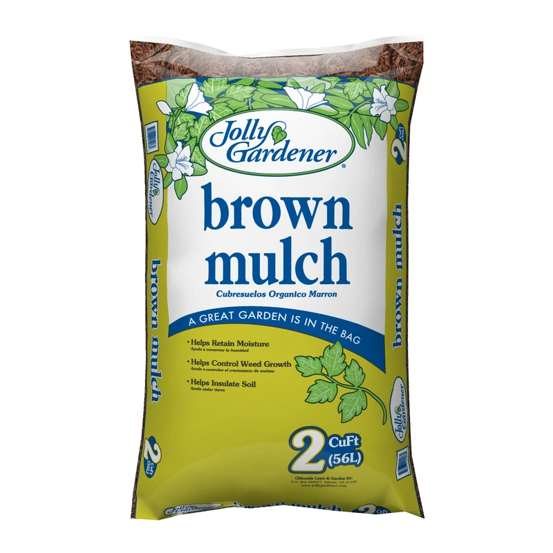 Brown Wood Mulch 2 Cubic Feet Bagged Product