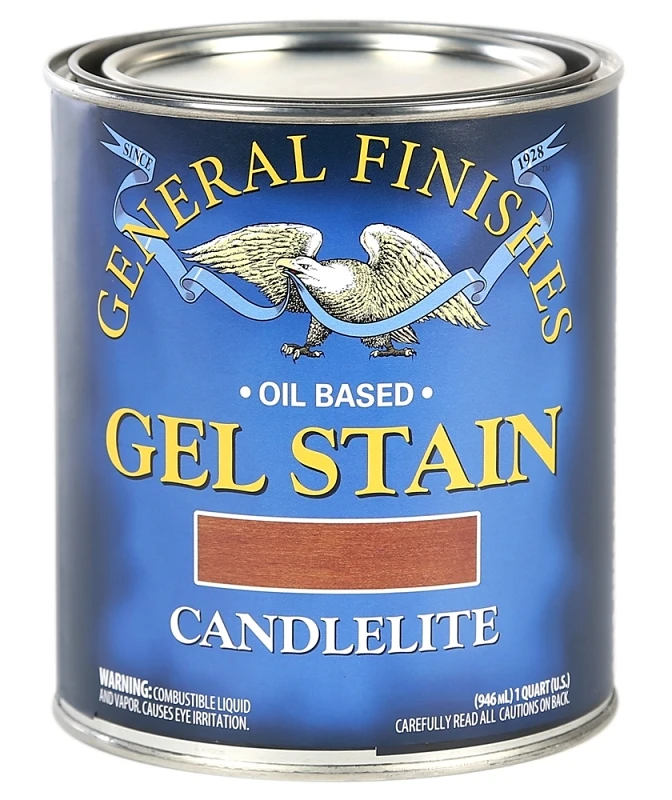 Candlelite Gel Stain, 1 Quart - Oil-based Heavy Bodied Stain