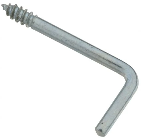 STANLEY 3-1/16 Zinc Plated Square Bend Screw Hooks