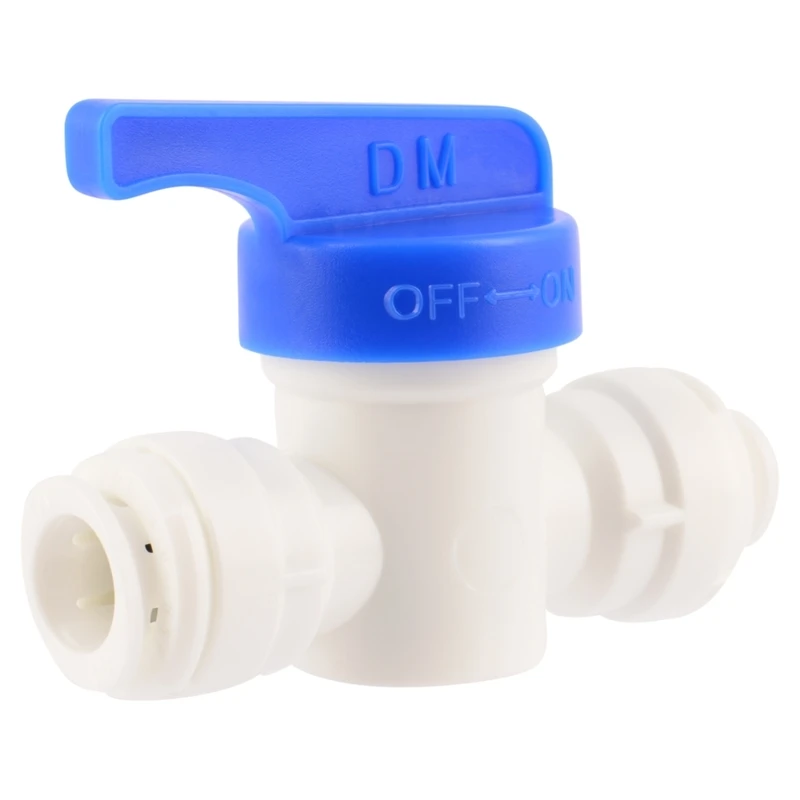3/8 In. Plastic Shut-off Valve - Quick Connect Design
