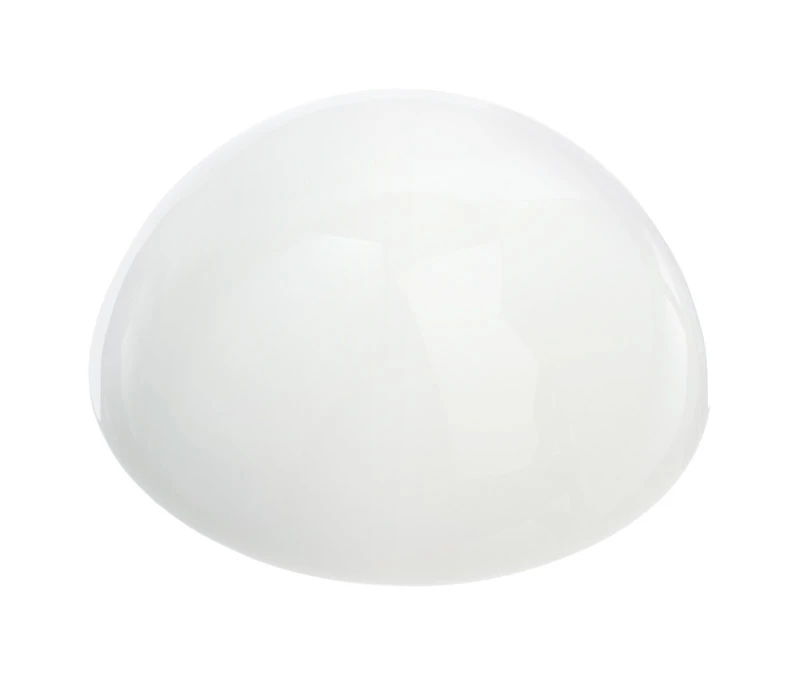 Ace 6.518 in. H x 2-3/8 in. W White Rubber Wall Door Stop Mounts to wall