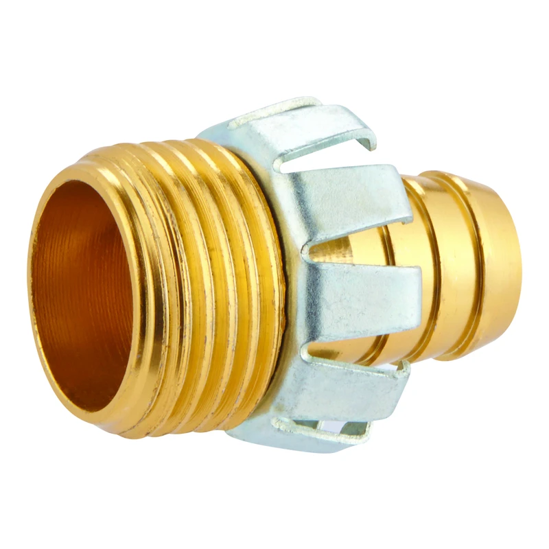 5/8 In. Metal Threaded Male Clinch Hose Mender Clamp Model 25z5/8a