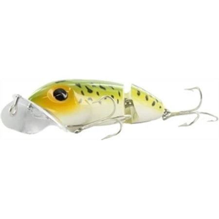 Jointed Jitterbug Fishing Lure - G620 - 2.5 In - Frog/white Belly