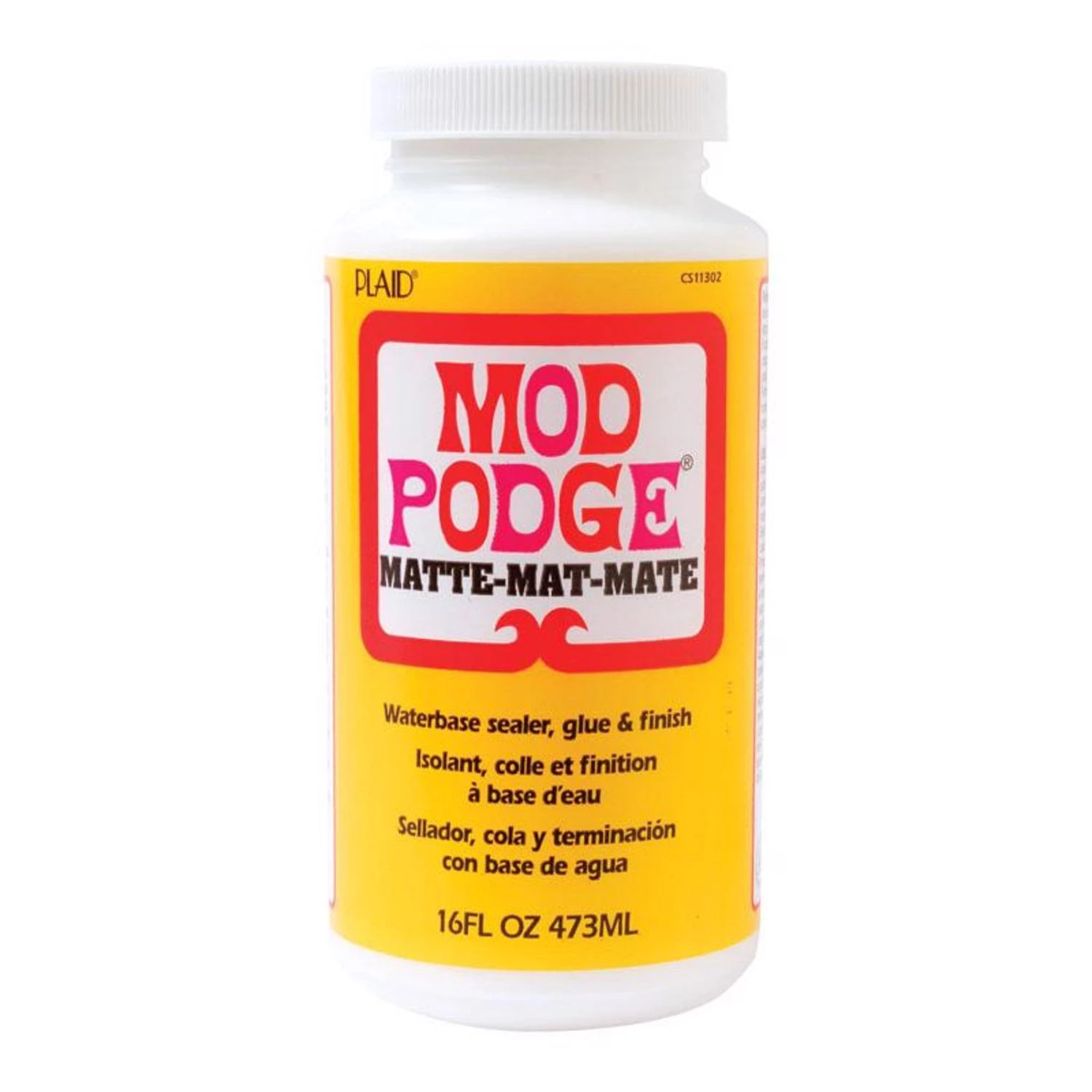 Mod Podge Matte High Strength Glue Adhesive Kit 16 Oz - All-in-one Craft Solution