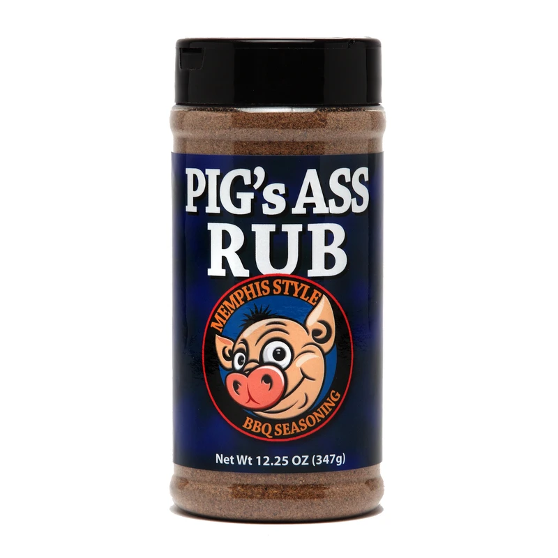 Pig's Ass Memphis Style Bbq Seasoning Rub 12.25 Oz. - Championship Flavor
