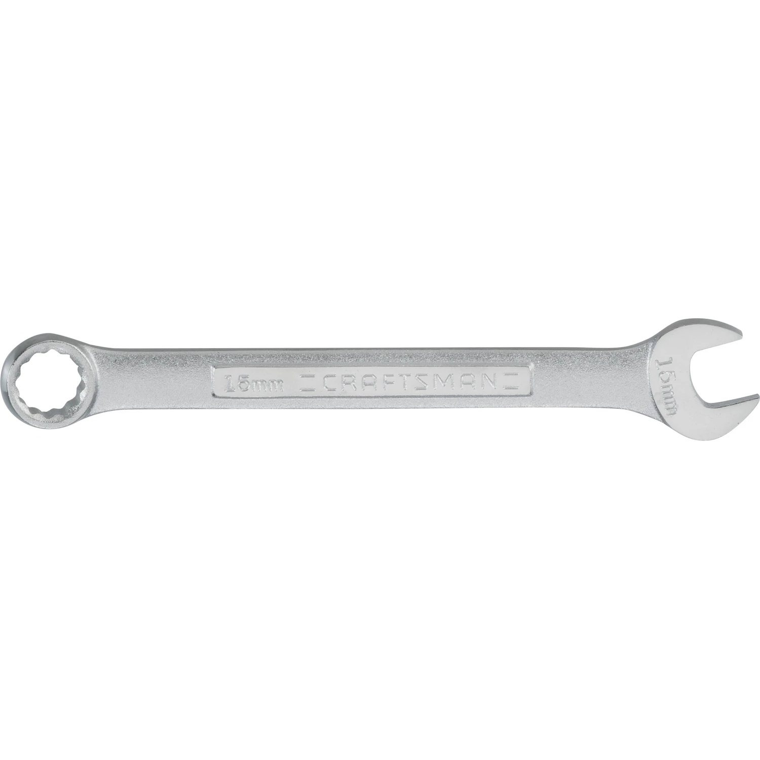 15 Mm X 15 Mm 12 Point Metric Combination Wrench 7.8 In. Long