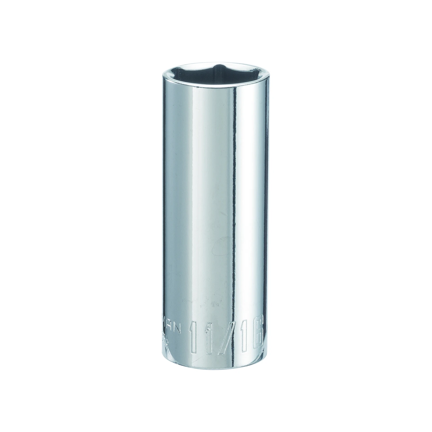 11/16 In. X 3/8 In. Drive Sae 6 Point Deep Socket