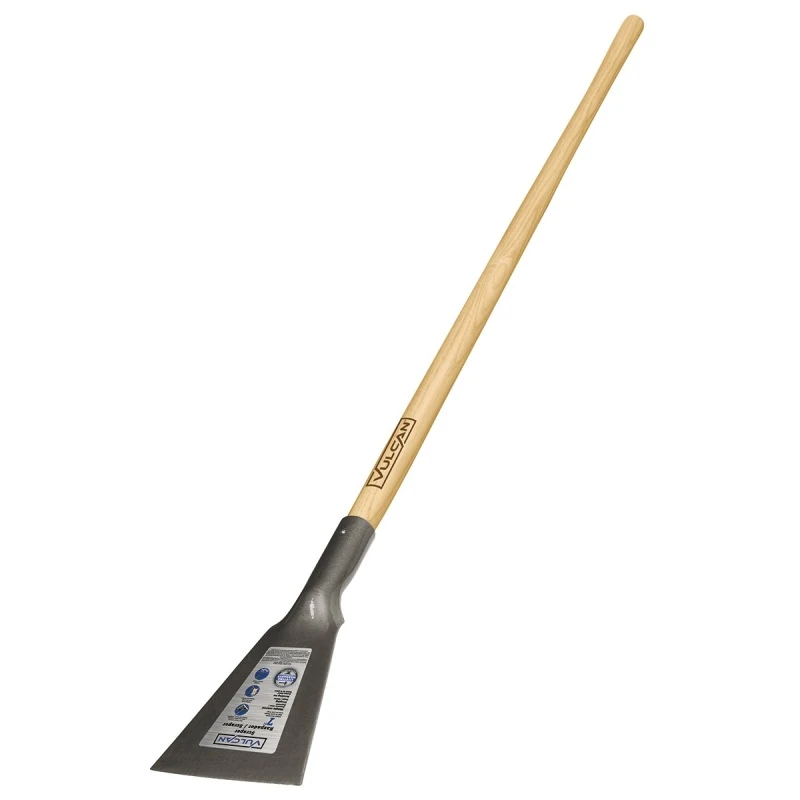 34553 Scr-7 Heavy-duty Sidewalk Scraper With 7 In Steel Blade And 54 In Wood Handle