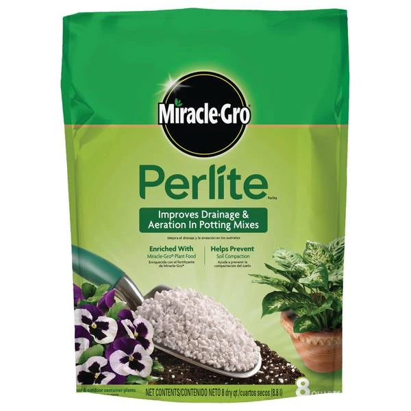 Perlite Potting Soil 8 Quart For Optimal Plant Growth