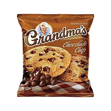 Chocolate Chip Cookies, 2.5 Oz. Bags, 60 Count Carton