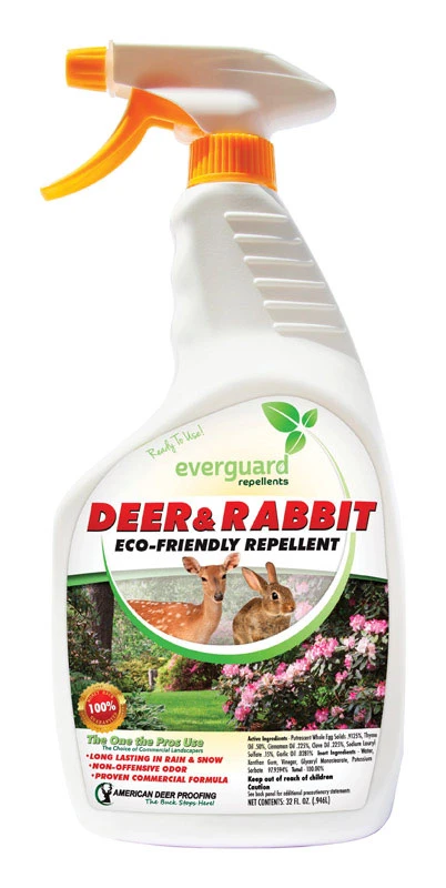 Deer and Rabbit Granular Repellent Ready to Use Spray, 32 Ounce