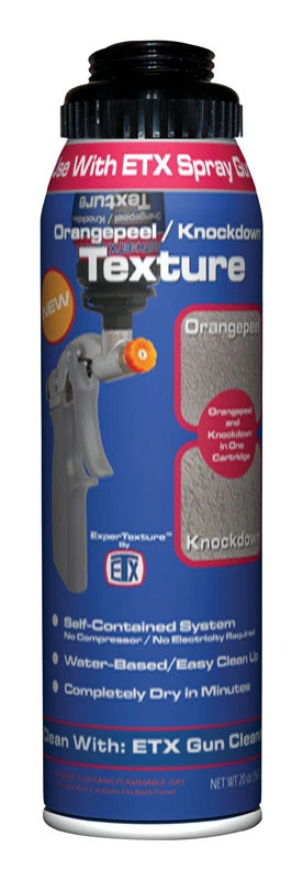 Etx White Water-based Wall And Ceiling Texture 20 Oz Aerosol Can