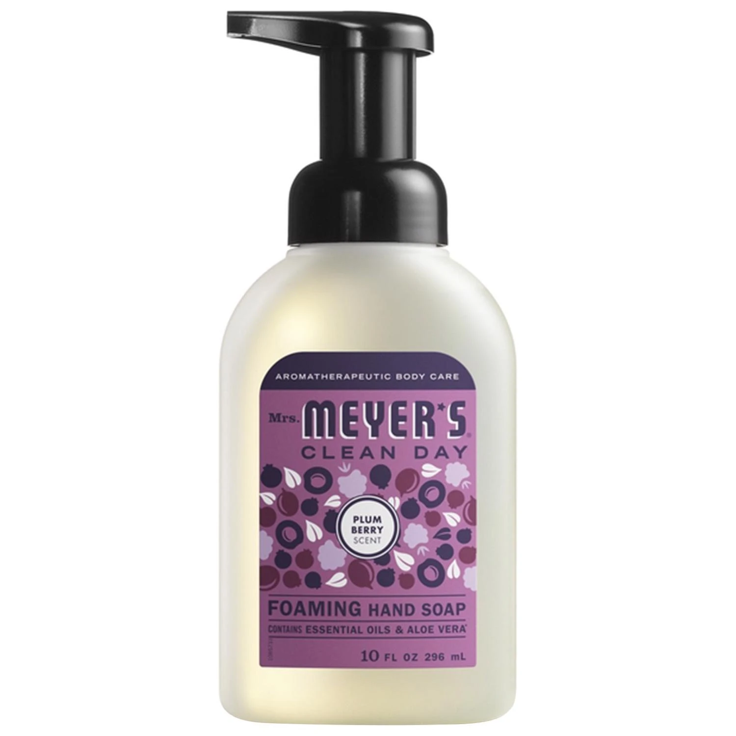 Mrs. Meyer's Clean Day Plum Berry Scent Foam Hand Soap 10 Oz - Pack Of 6