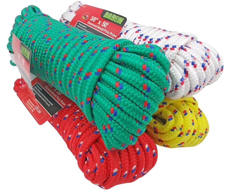 Diamond Rope 3/8 Inch X 50 Feet - Assorted Colors