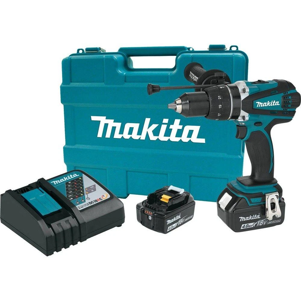 18-volt Lxt Lithium-ion 1/2 In. Cordless Hammer Driver/drill Kit With Batteries And Charger