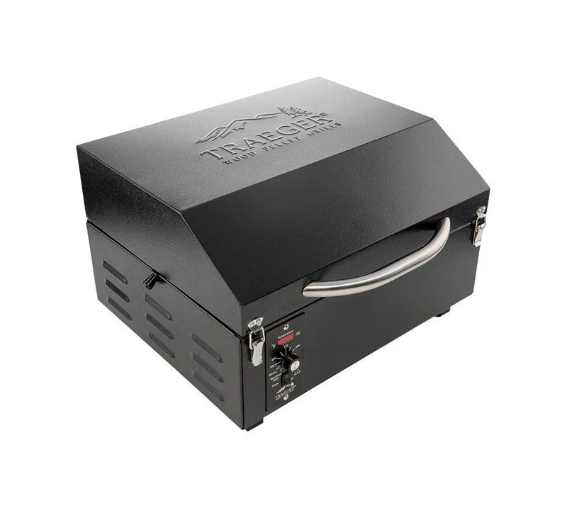 Ptg Wood Fired Portable Pellet Grill In Black - Model Tft17lla