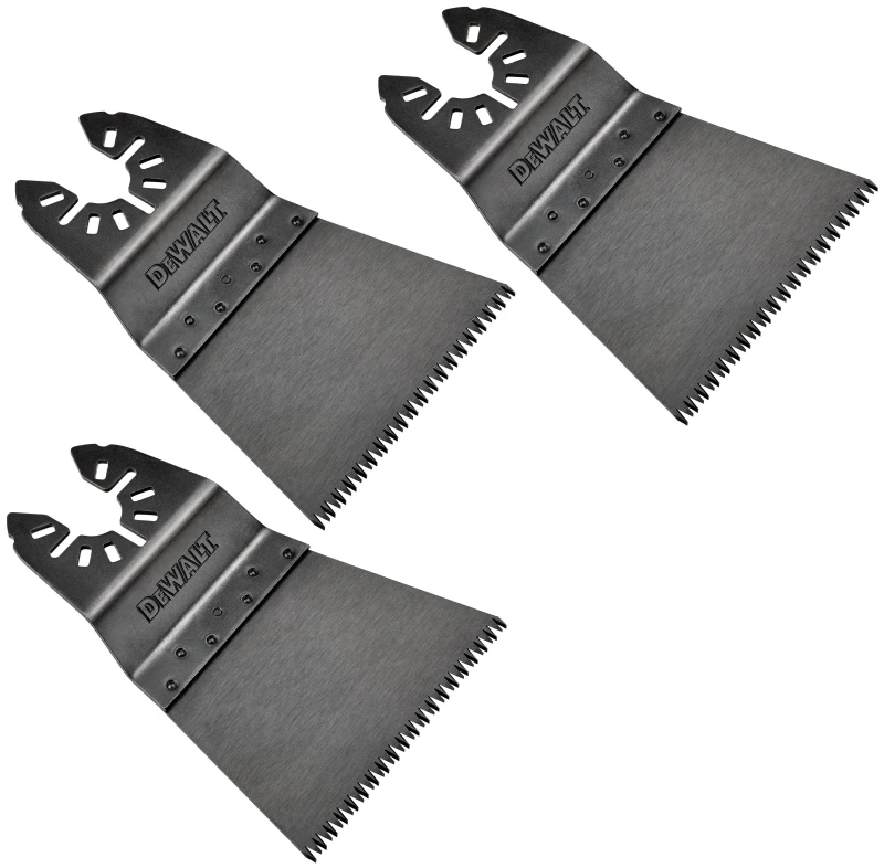 DeWalt Universal Fitment High Carbon Steel Precision Tooth Oscillating Blade Set 3 pc
