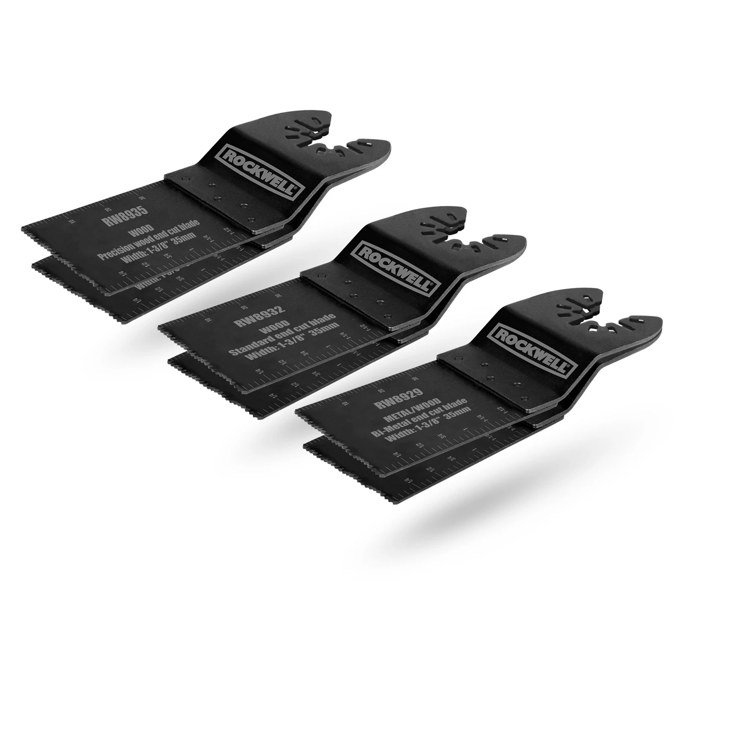 Sonicrafter 1.375 In. L Metal E-cut Saw Blade Set 6 Pk - Universal Fit